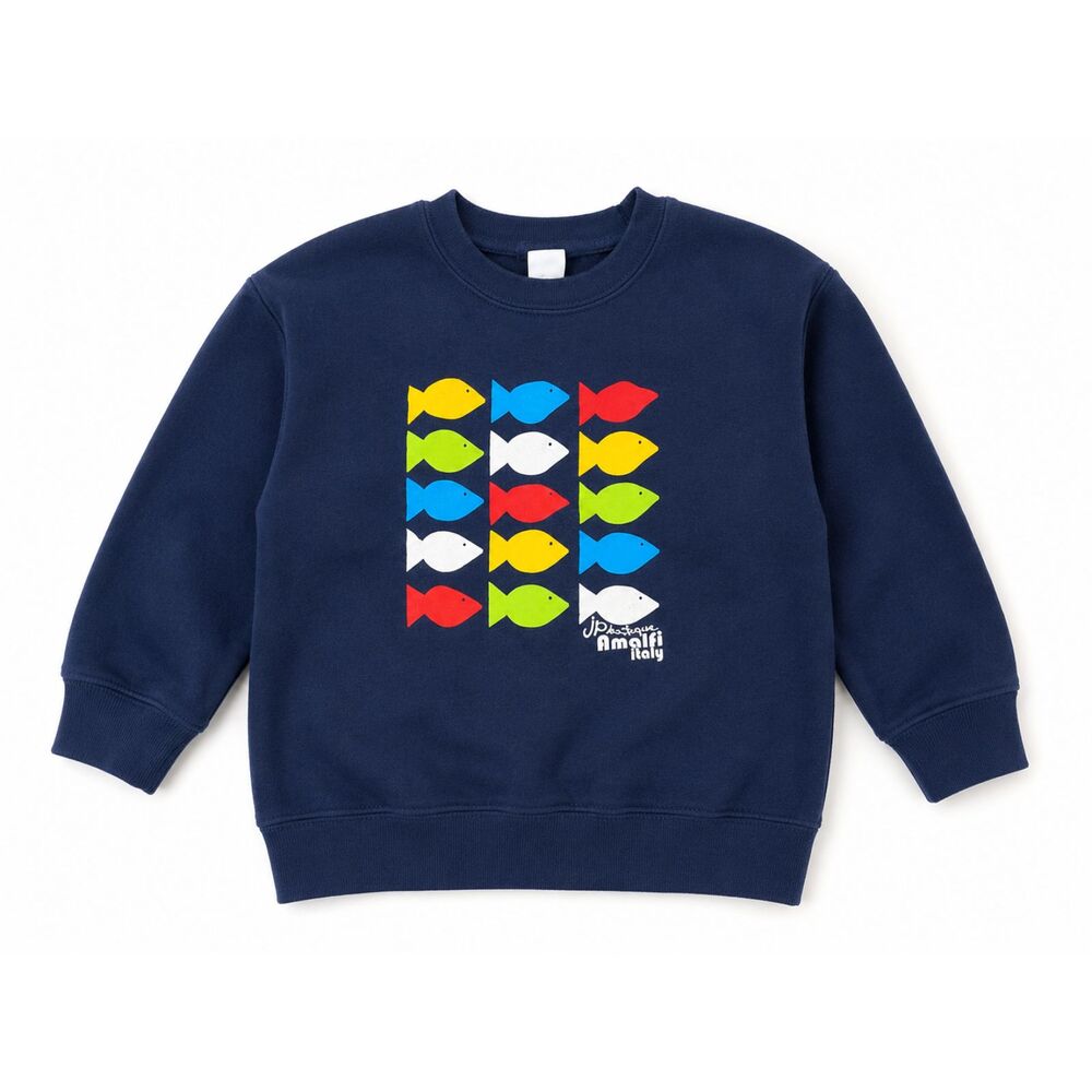 Boy's Fish Amalfi Italy Sweatshirt
